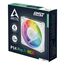 ARCTIC P14 Pro A-RGB (White) 140 mm A-RGB PWM-Lüfter mit Kabelsplitter, Farbe: Weiß, 7 image