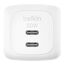 Belkin WCH019kqWH Universal Weiß AC Schnellladung Drinnen, Farbe: Weiß