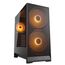 COUGAR Gehäuse Midi-Tower, Airface 180, ARGB, Schwarz, Farbe: Schwarz