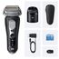 Braun Series 9 Pro+ 9660CC Folienschaber Trimmer Schwarz, Silber, Farbe: Schwarz, Silber, 3 image