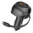 Promate PowerDrive-RC65 Kopfhörer, Kopfhörer, Smartphone, Smartwatch, Tablets Schwarz Zigarettenanzünder Schnellladung Auto