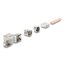 DeLOCK Keystone Modul RJ45 Buchse zu LSA Cat.6A werkzeugfrei 45° winkelbar geschirmt, 3 image