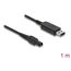 DeLOCK USB Ladekabel 15 V für Elektrorasierer kompatibel mit Philips OneBlade Pro 360 HQ7 HQ8 HQ9 Serie - Rasierer Ladegerät Ersatzkabel 1 m, 2 image