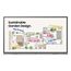 Samsung WE75FX Interaktives Whiteboard 190,5 cm (75") 3840 x 2160 Pixel Touchscreen Grau HDMI