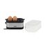 Princess 01.262046.01.001 Eierkocher 6 Eier 400 W Schwarz, Silber