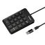Targus AKP13GL Numerische Tastatur Universal USB Schwarz