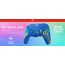 Turtle Beach Afterglow Wave Blau Kabelloser RGB-Gaming-Controller offiziell lizenziert für Nintendo Switch 2, Farbe: Blau, 9 image