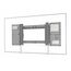 Peerless ACC-UCM2 Montage-Kit Schwarz, 4 image