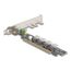DeLOCK PCI Express x16 Karte zu 4 x intern SFF-8654 4i NVMe - Bifurcation