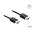 DeLOCK 81681 HDMI-Kabel 1 m HDMI Typ A (Standard) Schwarz, Farbe: Schwarz, Länge: 1 m, 2 image