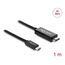 DeLOCK Koaxiales USB Type-C zu HDMI Kabel (DP Alt Mode) 4K 60 Hz mit Geflechtmantel 1 m, 2 image