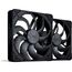 Noctua NF-A14X25 G2 PWM SX2-PP CHROMAX.BLACK Computerkühlsystem Computergehäuse Ventilator 14 cm Schwarz 2 Stück(e)