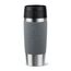 EMSA Travel Mug Classic 36 ml Grau, Edelstahl, Farbe: Grau, Edelstahl