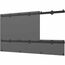 Peerless LEDUNVM-3X3 Halterung für Schilderdisplays 109,2 cm (43") Schwarz