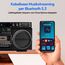 MEDION LIFE® P66538 Retro-Boombox DAB+/PLL-UKW Radio, Bluetooth® 5.3 für das Abspielen von Smartphone & Co, CD-Player, Kassettendeck, X-Bass Funktion, 2 x 10 W RMS, 4 image