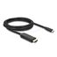 DeLOCK 80599 Videokabel-Adapter 2 m USB Typ-C HDMI Schwarz