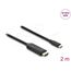 DeLOCK 80599 Videokabel-Adapter 2 m USB Typ-C HDMI Schwarz, 2 image