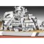 Revell Bismarck Modell eines Marineschiffs Montagesatz 1:700, 3 image