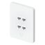 Ubiquiti UACC-WP-KEYSTONE-V-4P Wandplatte/Schalterabdeckung Weiß, 6 image