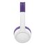 Belkin AUD012hqPU Kopfhörer Verkabelt & Kabellos Kopfband Musik Bluetooth Weiß, Violett, 3 image
