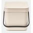 Brabantia Sort & Go 6 l Rechteckig Recycelbarer Kunststoff Beige, Farbe: Beige