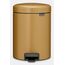 Brabantia NewIcon 5 l Rund Stahl Gold