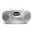 Philips TAZ2000S/10 CD-Player Silber Tragbarer CD-Player, Farbe: Silber