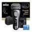 Braun Series 9 Pro+ 9667CC Folienschaber Trimmer Silber, Farbe: Silber