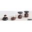 Bialetti DCDESIGN07 Glas Rund Schwarz, Transparent, 4 image