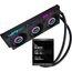 ASUS ROG Strix LC IV 360 ARGB LCD Prozessor All-in-One-Flüssigkeitskühler 12 cm Schwarz