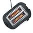 Severin 2589 2 Scheibe(n) 800 W Schwarz, Edelstahl, 2 image