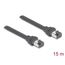DeLOCK RJ45 Patchkabel Cat.6 kompatibel mit Starlink Gen3 - 15 m grau