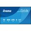 iiyama LH7566UHSB-B1AG Signage-Display Digital Signage Flachbildschirm 190,5 cm (75") LCD WLAN 800 cd/m² 4K Ultra HD Schwarz Eingebauter Prozessor Android 24/7