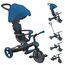 Globber Explorer Trike 4in1 Dreirad Kinder Frontantrieb Senkrecht, Farbe: Blau, 7 image