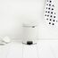 Brabantia Pedal Bin newIcon Rund Weiß, Farbe: Weiß