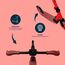 HUDORA Up 200 Universal Klassischer Roller Rot, Farbe: Rot