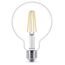 Philips Filament-Lampe, transparent, 60W G93 E27, 3 image