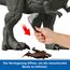 Jurassic World : Die Wiedergeburt Riesendino Tyrannosaurus rex Actionfigur, T-rex-Dinosaurierspielzeug, filmgetreu, 9 image