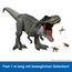Jurassic World : Die Wiedergeburt Riesendino Tyrannosaurus rex Actionfigur, T-rex-Dinosaurierspielzeug, filmgetreu, 10 image