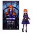 Monster High x Wednesday Sammelpuppe, Agnes DeMille mit violetter Uniform und Zubehör