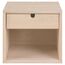 AC Design Century Nachttisch 1 Schublade(n) Eiche