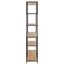 AC Design Regal Seaford 135 x 35 Eiche/Schwarz, 3 image