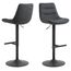 AC Design Adisa Barhocker Gepolsterter Sitz Gepolsterte Rückenlehne 1 Bein(e)