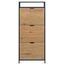AC Design Schuhschrank Seaford Geschlossen Eiche, Schwarz, 2 image