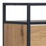 AC Design Schuhschrank Seaford Geschlossen Eiche, Schwarz, 6 image
