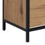 AC Design Schuhschrank Seaford Geschlossen Eiche, Schwarz, 7 image