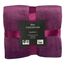 Flair Shiny Überwurfdecke 150 x 200 cm Polyester Blackberry