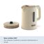 Ariete ARI-2846-BG Wasserkocher 1,7 l 2200 W Beige, 4 image