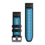 Garmin 010-13281-05 Intelligentes tragbares Accessoire Band Schwarz, Blau Silikon, 2 image