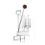 LEONARDO Lucca Vase andere Glas Transparent